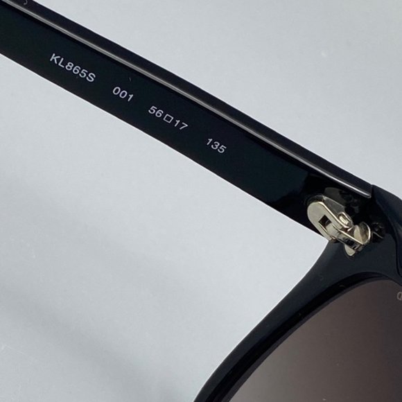 New KARL LAGERFELD KL865S Black Sunglasses - Picture 7 of 8